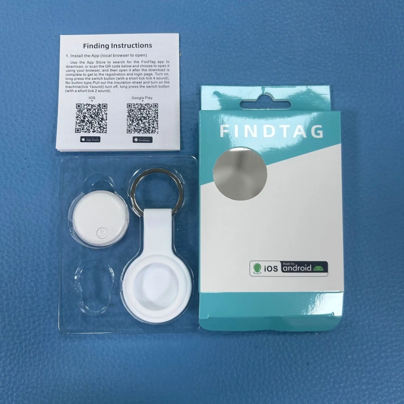 Mini GPS Tracker for Pets - AirTag Replacement for Android iOS, Anti-Lost Dog Cat Locator with Real-Time Tracking,GPS for pets