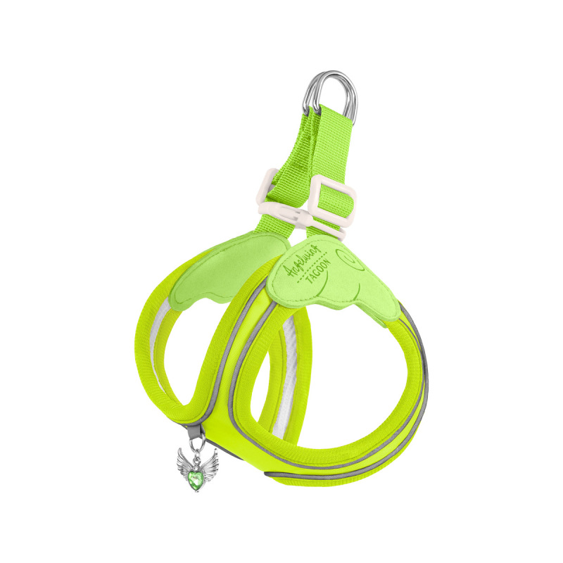 Adjustable Escape Proof Cat and Dog Harness, Lightweight Reflective Vest with Leash