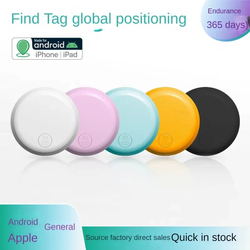 Mini GPS Tracker for Pets - AirTag Replacement for Android iOS, Anti-Lost Dog Cat Locator with Real-Time Tracking,GPS for pets