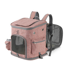 Pet Bags Foldable Breathable Portable Cat Backpack