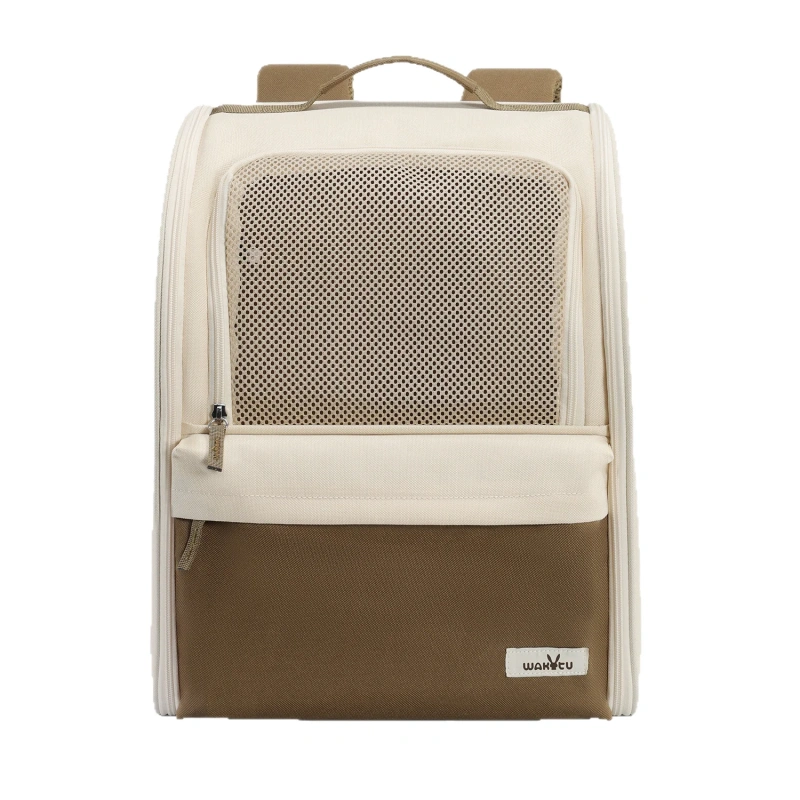 Large Capacity Pet Carrier Backpack Breathable Cat Dog Bag for All Seasons Travel