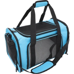 1Pcs Car Travel Pet Carrier for Cats Large Capacity Ventilated Mesh Design Handheld Portable Outdoor Storage Bag