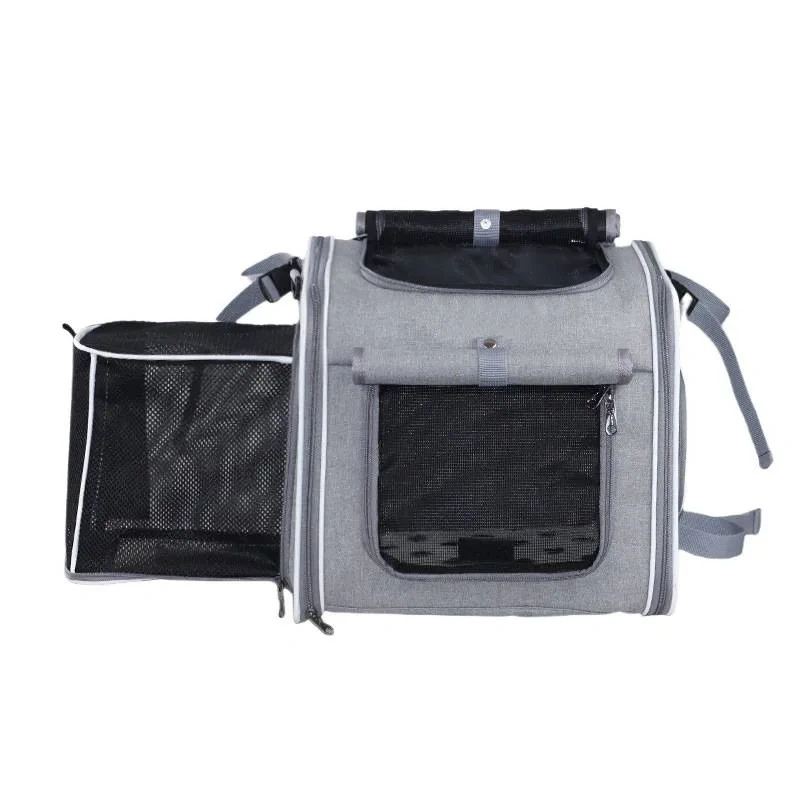 New Portable Cat Backpack for Outdoor Use Small Pet Bicycle Bag Visible and Breathable Front Passenger Doghouse