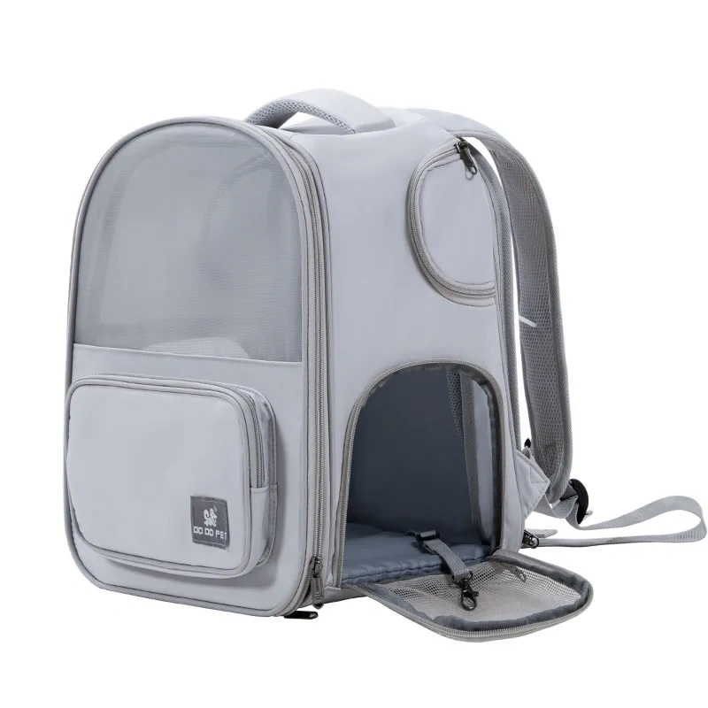 Foldable Portable Cat Backpack Large Capacity Pet Bag for Small to Medium Dogs And Cats Travel Outings Pet Carrier Bag