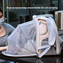Foldable Portable Cat Backpack Large Capacity Pet Bag for Small to Medium Dogs And Cats Travel Outings Pet Carrier Bag