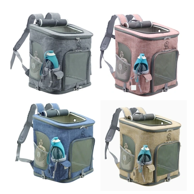 Stock Available LDLC QS-002-L Pet Bags Foldable Breathable Portable Cat Backpack