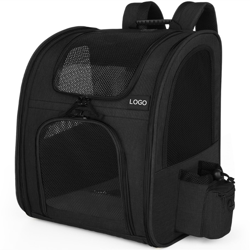 Hot Sale Pet Backpack with Lock Zipper Breathable Waterproof Portable Travel Bag for Dogs or Cats