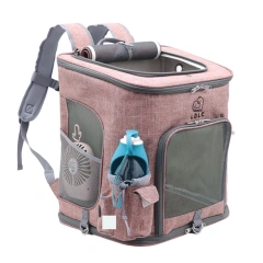 Stock Available LDLC QS-002-L Pet Bags Foldable Breathable Portable Cat Backpack