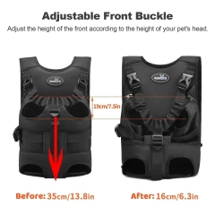 Pet Backpack Carrier For Cat Dogs Front Travel Dog Bag Carrying For Animals Small Medium Dogs Bulldog Puppy Mochila Para Perro