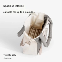 MultiUse Pet Carriers Bag With Open Top Easy to Carry Shoulder Bag For Small Dog J0MC