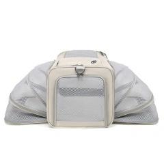 Small Dogs Carrier Soft Cat Carrier Stylish Expandable Pets Carriers Puppies Kitties Cage Ventilated Rabbit Small Animals Travel