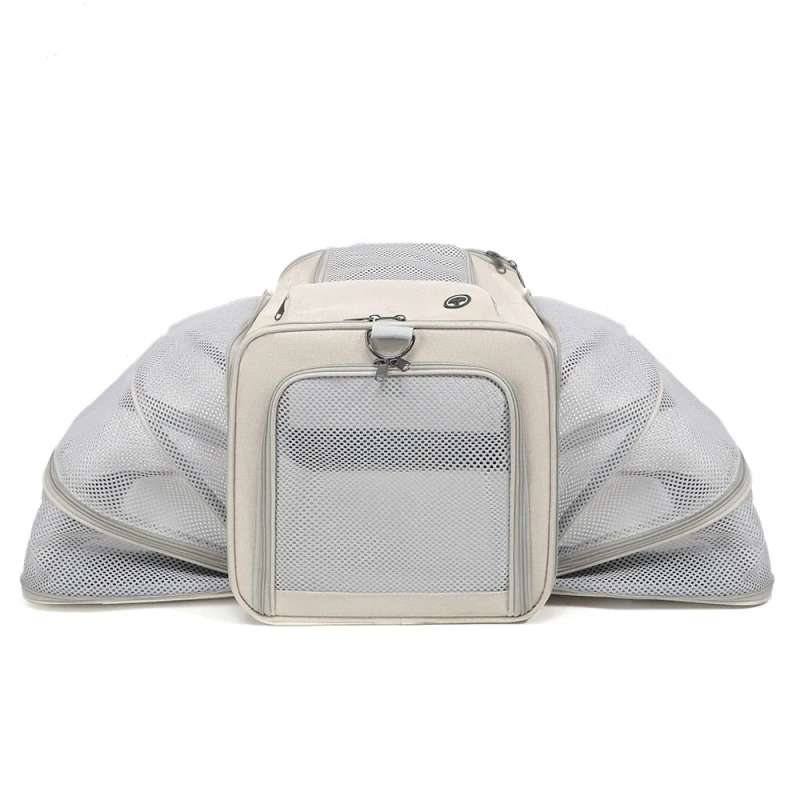 Small Dogs Carrier Soft Cat Carrier Stylish Expandable Pets Carriers Puppies Kitties Cage Ventilated Rabbit Small Animals Travel