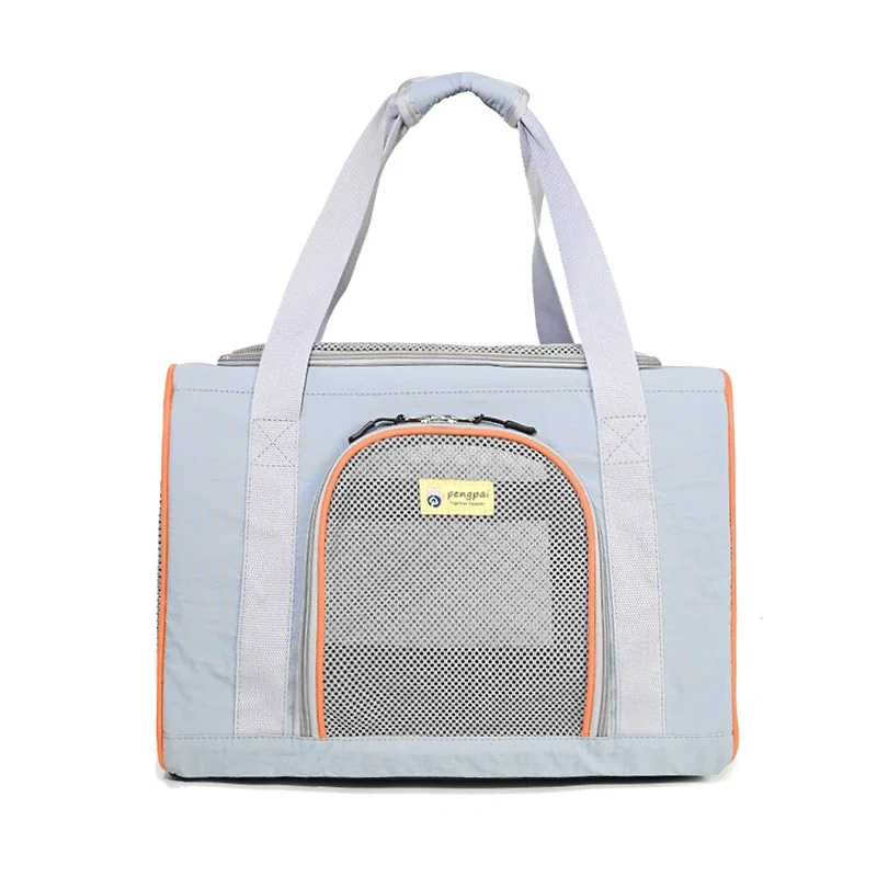 Fashionable Large Capacity Eco-friendly Solid Pattern Button Closure Dog Backpack New Diving Material for Outings