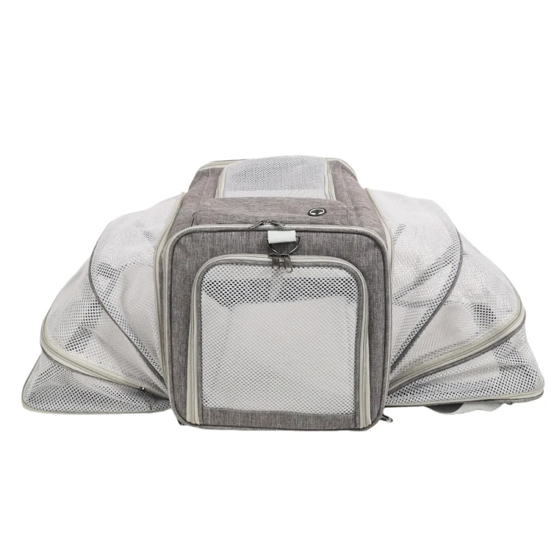 Small Dogs Carrier Soft Cat Carrier Stylish Expandable Pets Carriers Puppies Kitties Cage Ventilated Rabbit Small Animals Travel