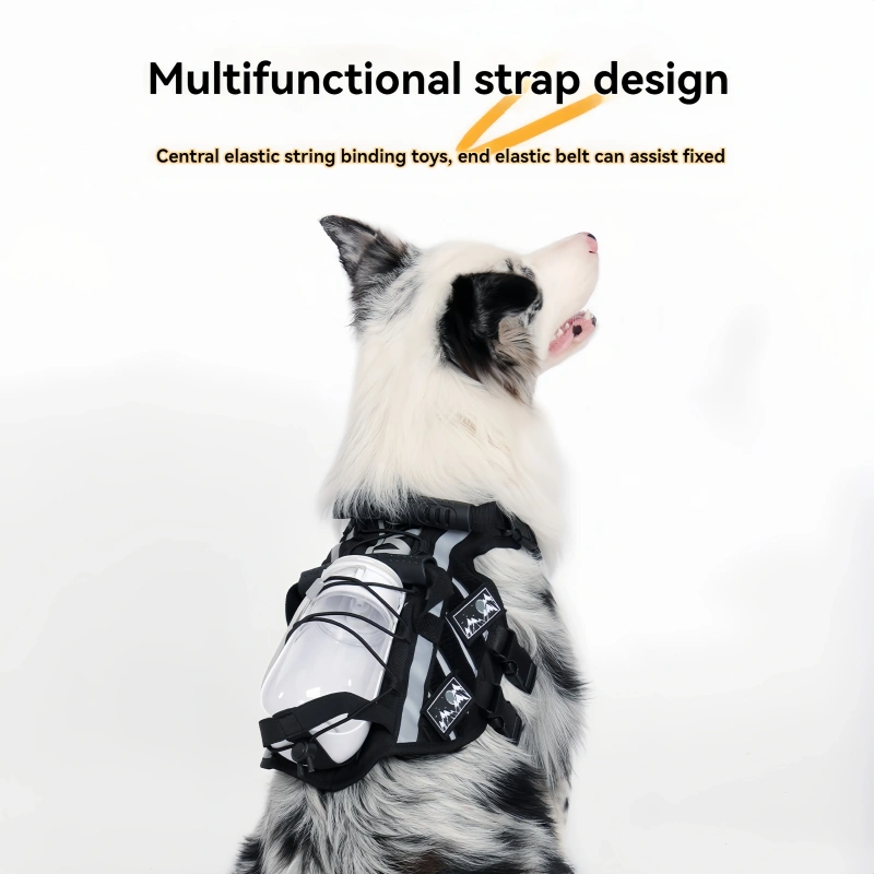 Hot Seller Tactical Dog Harness Vest Outdoor Large and Medium Dog Leash With Adjustable Chest Strap Hiking and Walking for Dogs