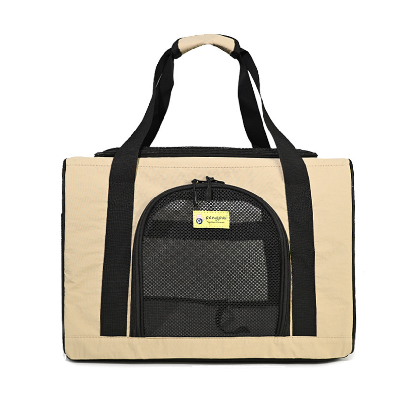 Fashionable Large Capacity Eco-friendly Solid Pattern Button Closure pet bag