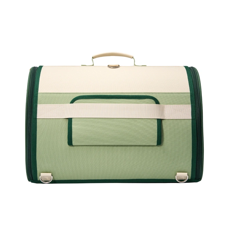 Multifunctional outdoor pet kennel, portable, can be carried with a single shoulder strap or by hand, and also can be used as a