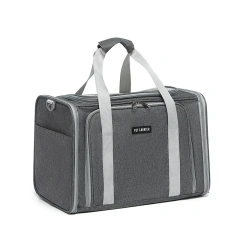 Breathable Pet Cat Carrier Backpack Foldable Oxford Soft-Side Travel Bag Expandable Large Capacity Creative for Cats Dogs