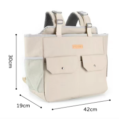 Pet Shoulder Bag Transport For Cats Canvas Carrier