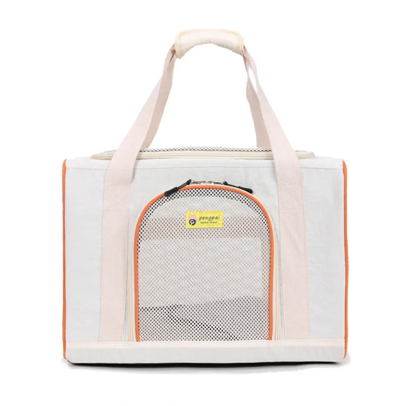Fashionable Large Capacity Eco-friendly Solid Pattern Button Closure Dog Backpack New Diving Material for Outings