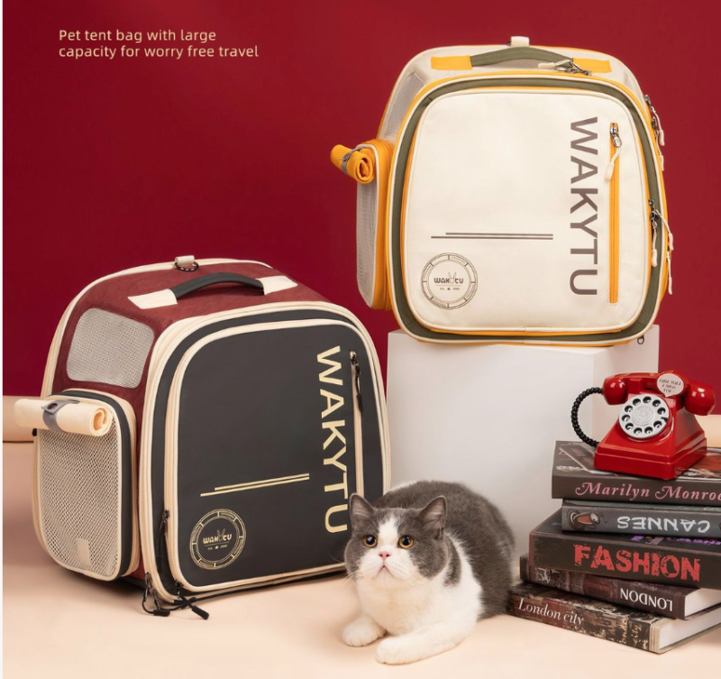 Pet Fashion Tent Bag Double-Sided Expansion