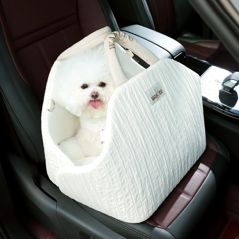 pet soft sided carrier bag white Extra-Large & Wide Pet Bag Pet Car Seat Bag pet sling bag cat dog outdoor carrier