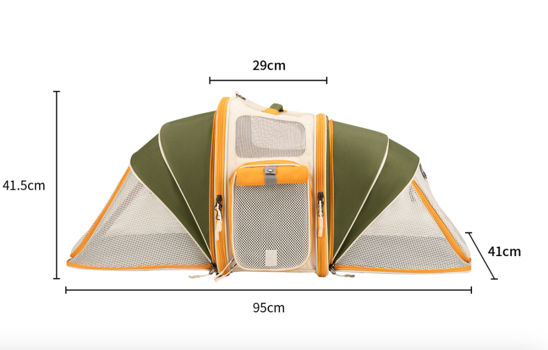 Pet Fashion Tent Bag Double-Sided Expansion
