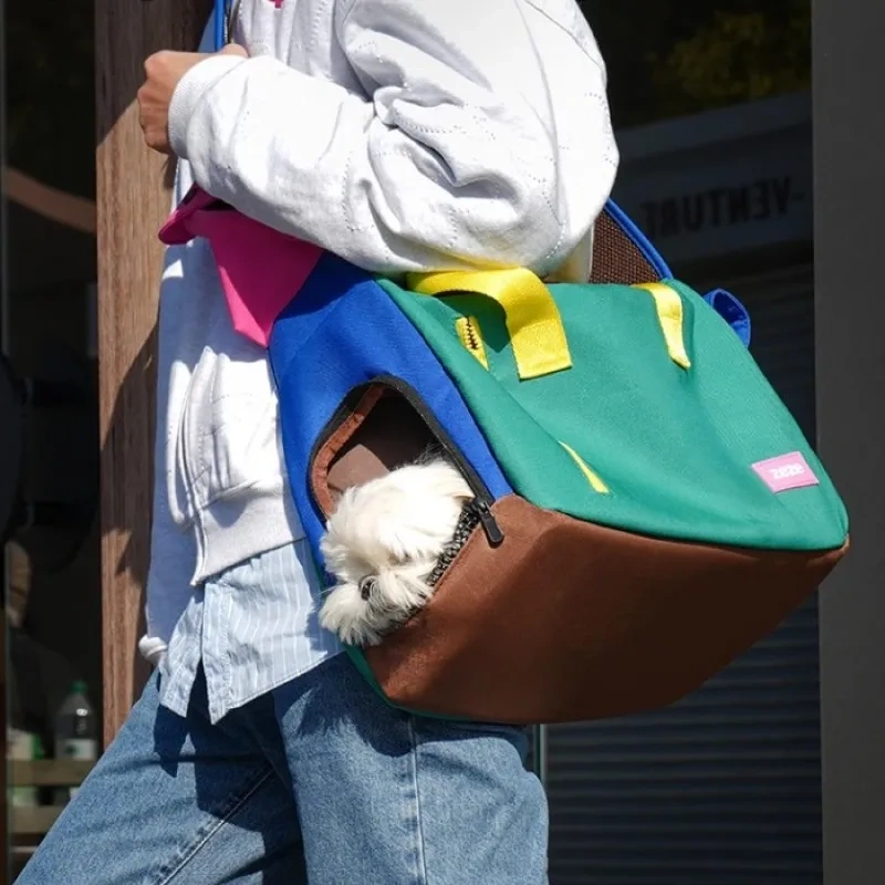 Puppy Go Out Portable Shoulder Handbag Dog Bag Pet Cat Chihuahua Yorkshire Dog Supplies Suitable For Small Dogs dog carrier