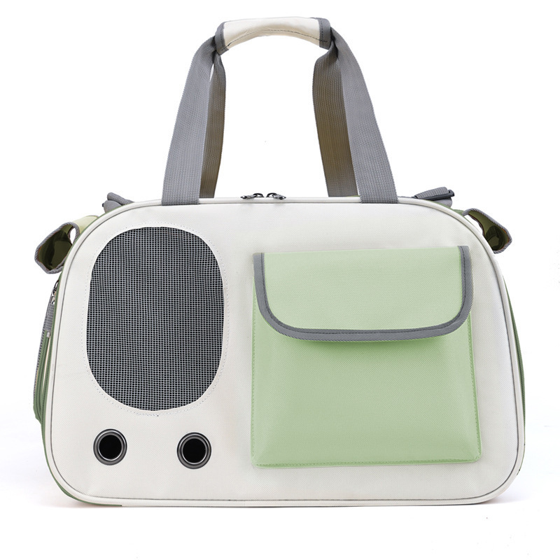 Pet Carrier Soft-Sided Breathable Zipper Closure For Cats