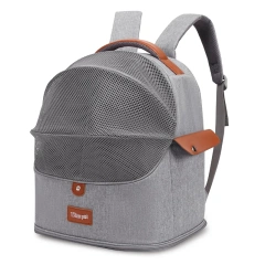 Cat Bag Portable Travel Cat Backpack Breathable Large Capacity Expandable Pet Backpack