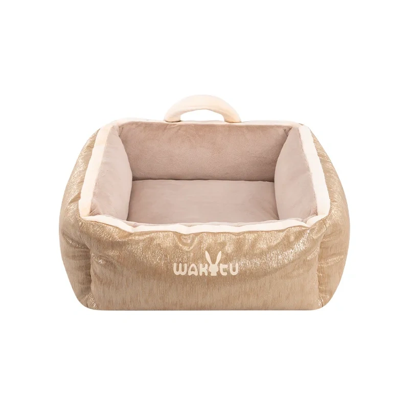 Pet kennel, removable large dog bed, winter warm cat sofa