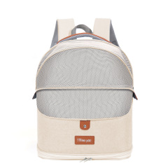 Cat Bag Portable Travel Cat Backpack Breathable Large Capacity Expandable Pet Backpack