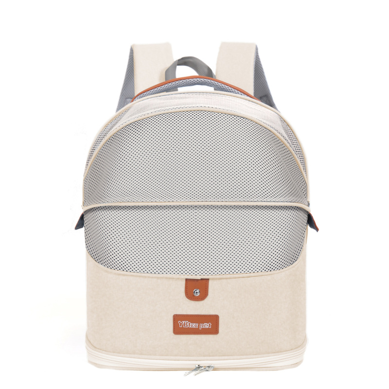 Cat Bag Portable Travel Cat Backpack Breathable Large Capacity Expandable Pet Backpack