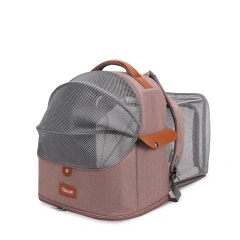 Cat Bag Portable Travel Cat Backpack Breathable Large Capacity Expandable Pet Backpack