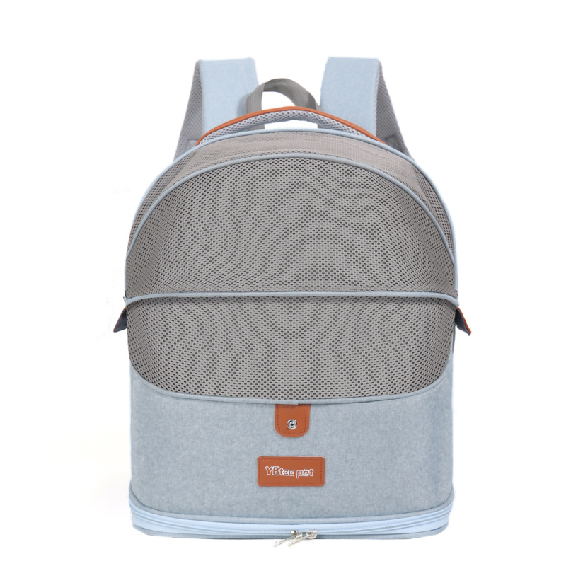 Cat Bag Portable Travel Cat Backpack Breathable Large Capacity Expandable Pet Backpack
