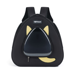 Cat Ear Design Pet Backpack with Large Bubble Window