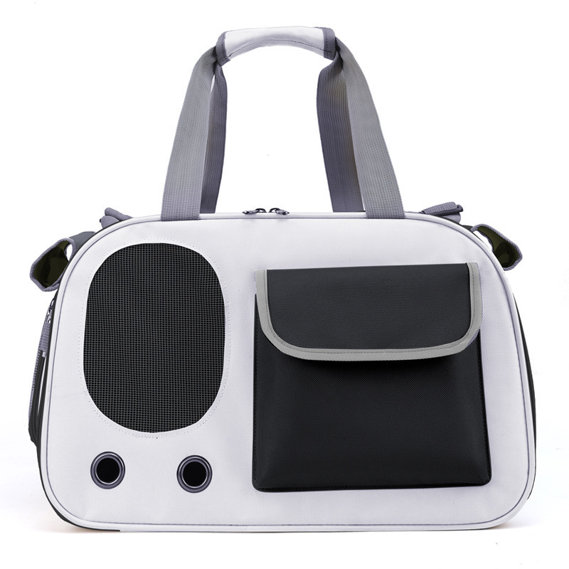 Pet Carrier Soft-Sided Breathable Zipper Closure For Cats