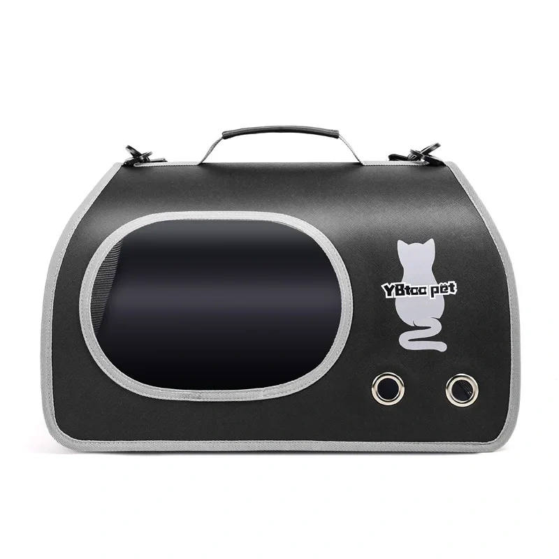 Cat bag portable outing cat satchel cross-body large-capacity bag ventilated and breathable anti-stress large pet bag
