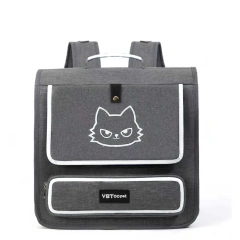 Convertible Pet Carrier Backpack, Large Capacity Handbag & Backpack for Cats and Small Dogs, Breathable Foldable Travel Bag