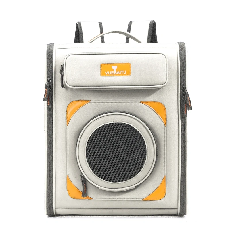 Multi-Functional Breathable Pet Backpack Spacious Breathable Portable Ventilated Comfortable Large Capacity Travel Cats and Dogs