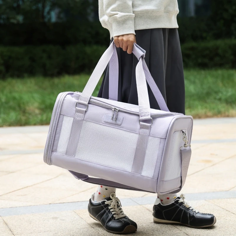 Crossbody Pet Cat Carriers Multifunctional Bag Home Outdoors Cat Carriers Portable Oxford Cloth Home Sac À Chat MH40MB