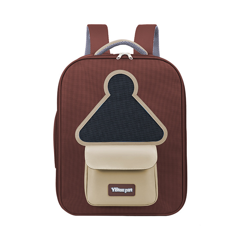 Expandable Foldable Cat Backpack for Outdoor Use - Breathable Large Space Portable Cat Carrier