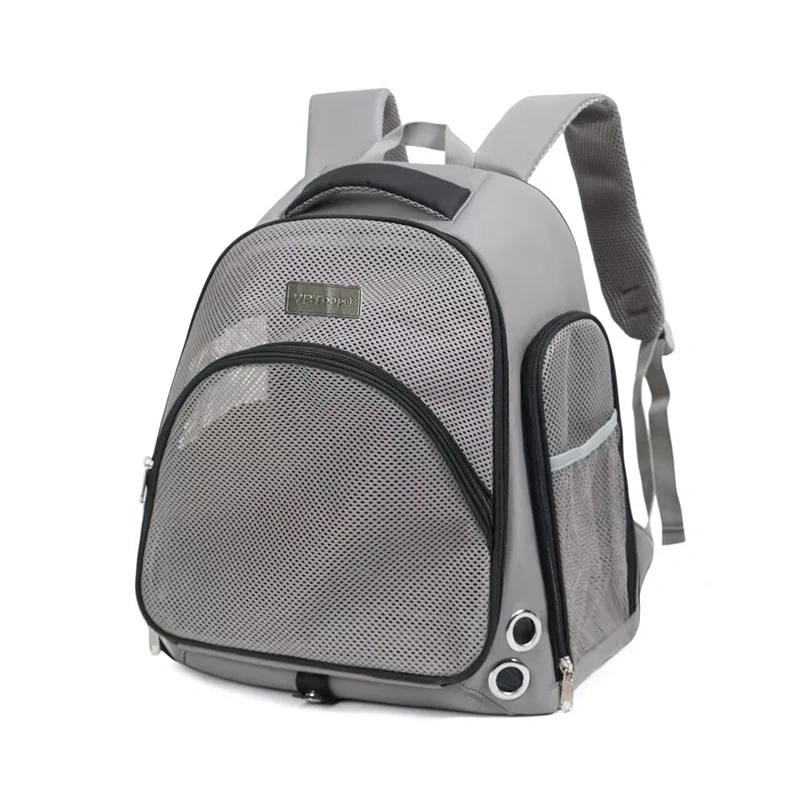 Large Capacity Pet Carrier Backpack Portable Cat Dog Travel Bag Breathable Mesh for Outdoor Use