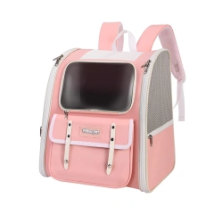 Portable cat bag for going out, pet bag for carrying cats without deformation, large-capacity cat bag for dogs, breathable doubl