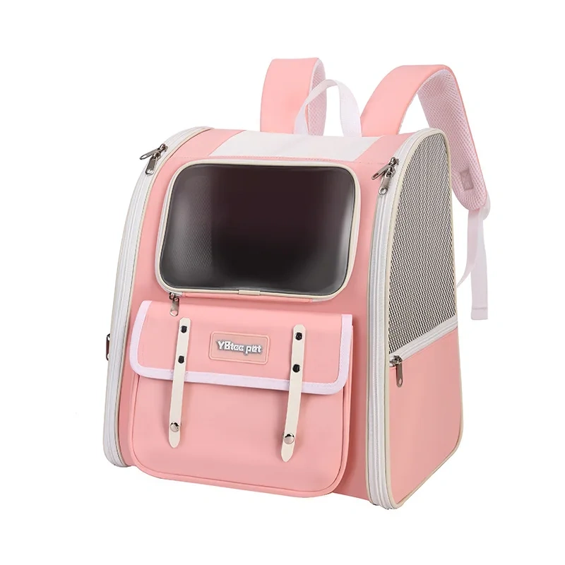 Portable cat bag for going out, pet bag for carrying cats without deformation, large-capacity cat bag for dogs, breathable doubl