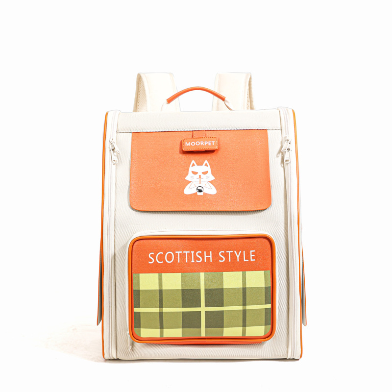 Backpack Large Capacity Breathable Sturdy Pet Carries Cat Bag
