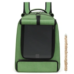 Outdoor Birds Backpack Carrier Large Big Parrot Back Pack Carrier Transport Luxury Bag Bird Backpack Breathable Travel Pet