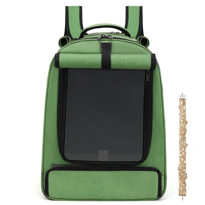 Outdoor Birds Backpack Carrier Large Big Parrot Back Pack Carrier Transport Luxury Bag Bird Backpack Breathable Travel Pet