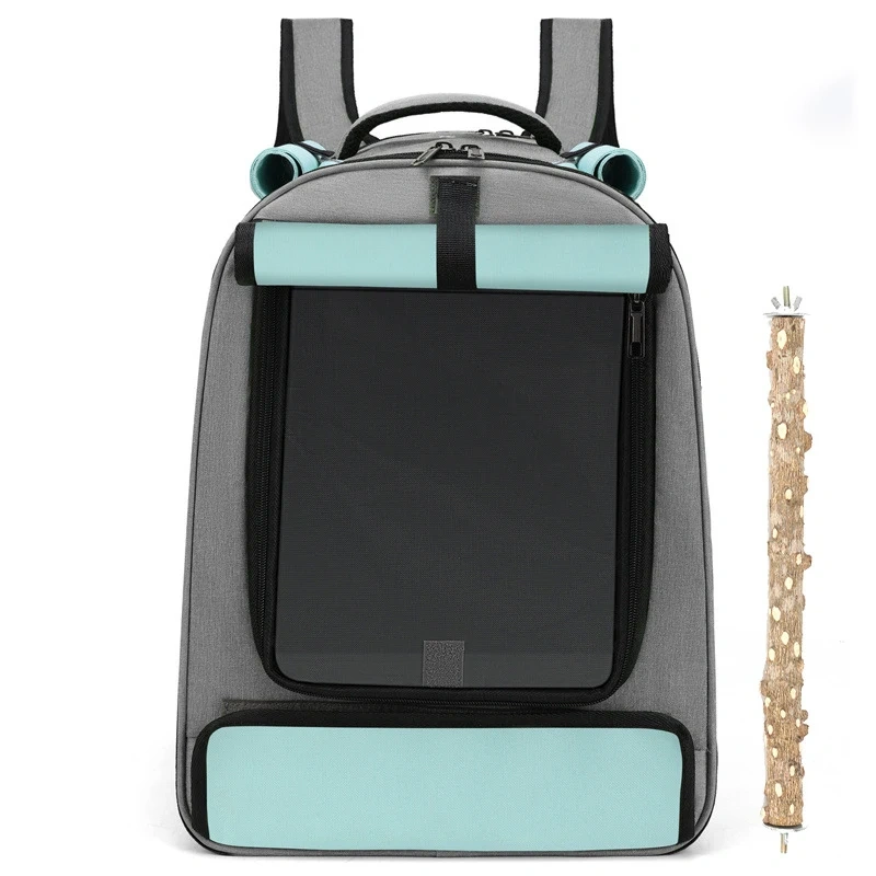 Outdoor Birds Backpack Carrier Large Big Parrot Back Pack Carrier Transport Luxury Bag Bird Backpack Breathable Travel Pet