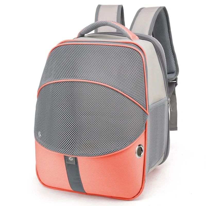 Factory Direct Supply Double-Shoulder Breathable Large Capacity Portable Cat Backpack for Outdoor Use